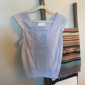 Lucky Brand Top - Color Blue - Size Medium
